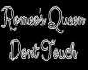 Romeo's Queen Head Sign