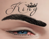◥ Eyebrows + K Tattoo