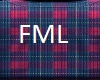 Couple plaid red blue F