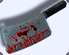 L>Butchers knife Blood