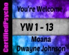 Moana - You're Welcome