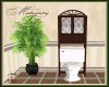 (20D) Mahogany toilet