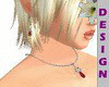 Ruby Necklace + Earrings