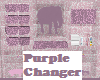 Purple Nursery Changer