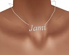jami name necklace