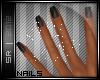Sr`(2tone;Nails-Black)