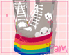 p. rainbow girl shoes