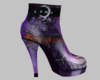 Purple Rave Ankle Boots