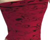 Red Whispy Curl Corset