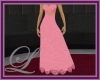 ~L~Pink Long Lace Gown