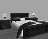 Modern Black Bed