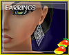(RM) Earrings  3D Silver