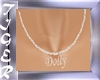 Colgante Dolly plata muj