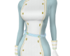 cK Uniform Dress Aqua