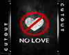 No Love Cutout + smoke Background Mobile Next