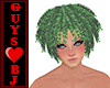 Green Glitter Curls