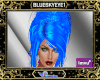 Electric Blue UpDo