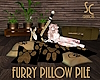 SC Furry Pillow Pile