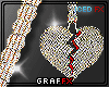 Gx| Iced Gold Heart