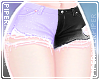 P| Edgy Shorts - Lilac 1