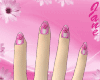 [JA] pink rose nail