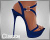 C navy blue heels