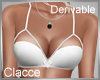 C derv bow bra top