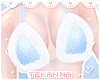 [T] Fur bikini Blue
