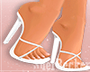 SH* Patrizia Heels White