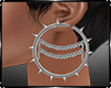 Spike Chains  Earrings