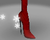 RED Christmas Botine