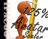 Avatar Scaler 125%
