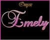 Emely name 3d