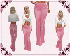 Sid* Pink Silk Pants