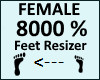 Feet Scaler 8000%