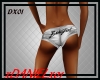 HOTPANTS  BADGIRL SILVER