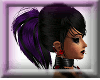 Bella Black-Purple Hair