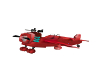 Red RC plane