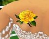 Yellow Rose back tat