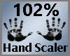 Hand Scale 102% M