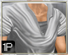 1P | V Shirt - White