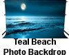 (MR) Teal Beach Backdrop