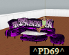 ^PD69^ ArtOfPurple Sofa