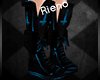 /R.. Neon Unholy Boots |