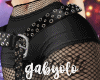 Ga| Black Short w/Belt