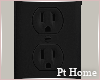 Black Wall Outlet
