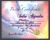 indra birth certificate