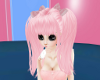Kawaii Pink Saya Hair