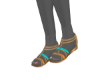 [M] Boho Flat Sandals #5