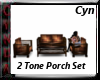 2 Tone Porch Set